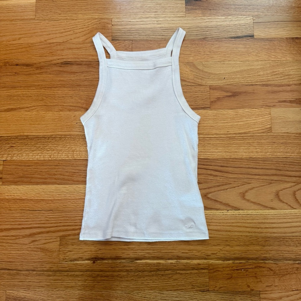 Hollister White Tank